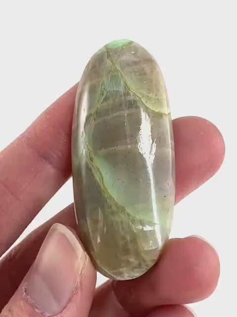 Garnierite Cabochon | Madagascar Moonstone Gemstone