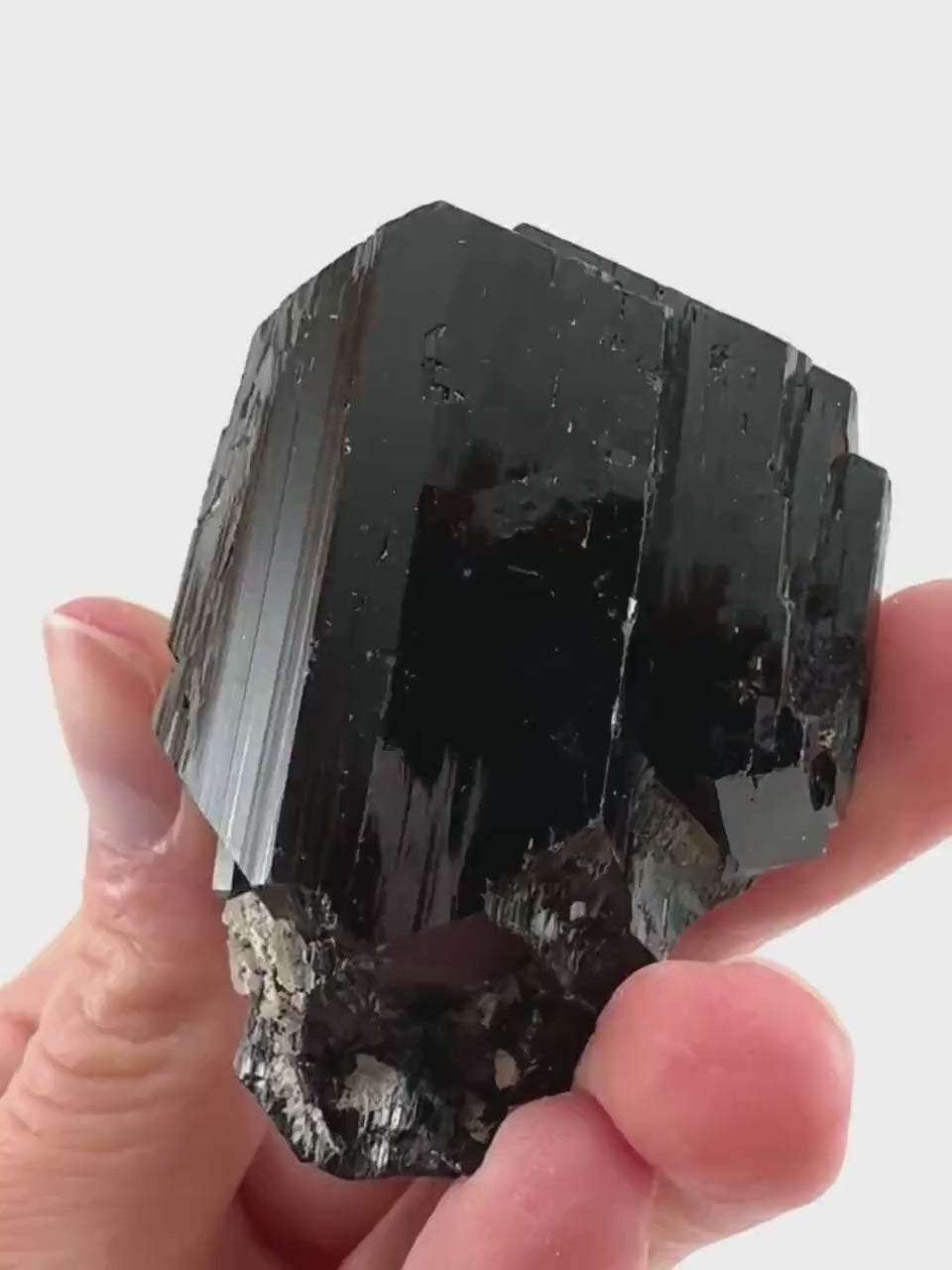 Black Tourmaline (Namibia) | high quality black tourmaline crystal, black schorl, mineral specimen