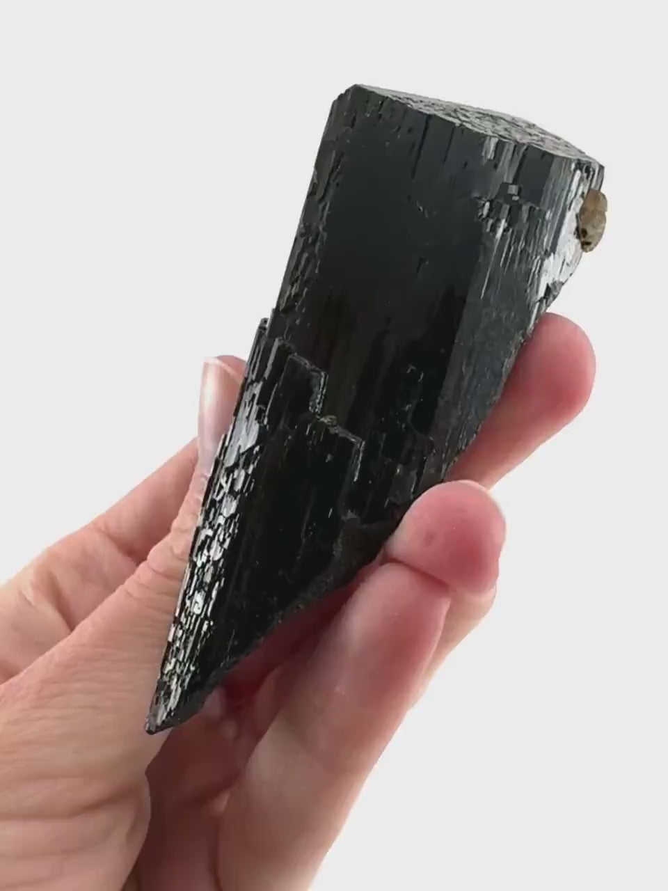 Black Tourmaline (Namibia) | high quality black tourmaline crystal, black schorl, mineral specimen