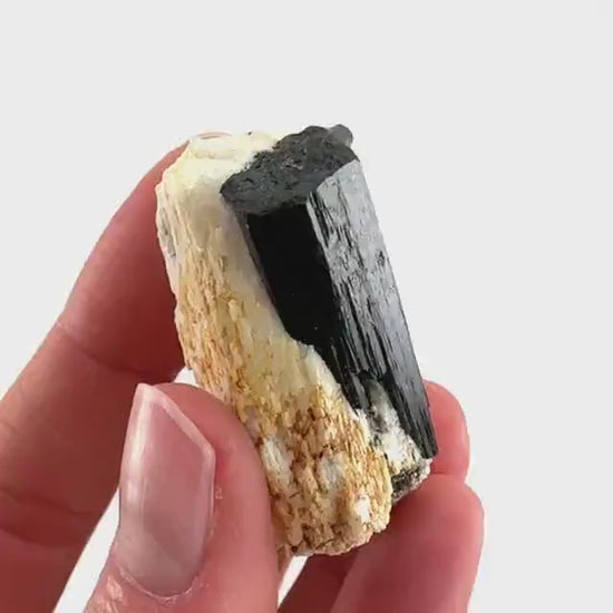 Black tourmaline cluster (Namibia), high grade black tourmaline, tourmaline crystal, black schorl