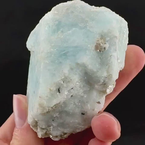 Aquamarine (Pakistan) | natural aquamarine crystal, mineral specimen