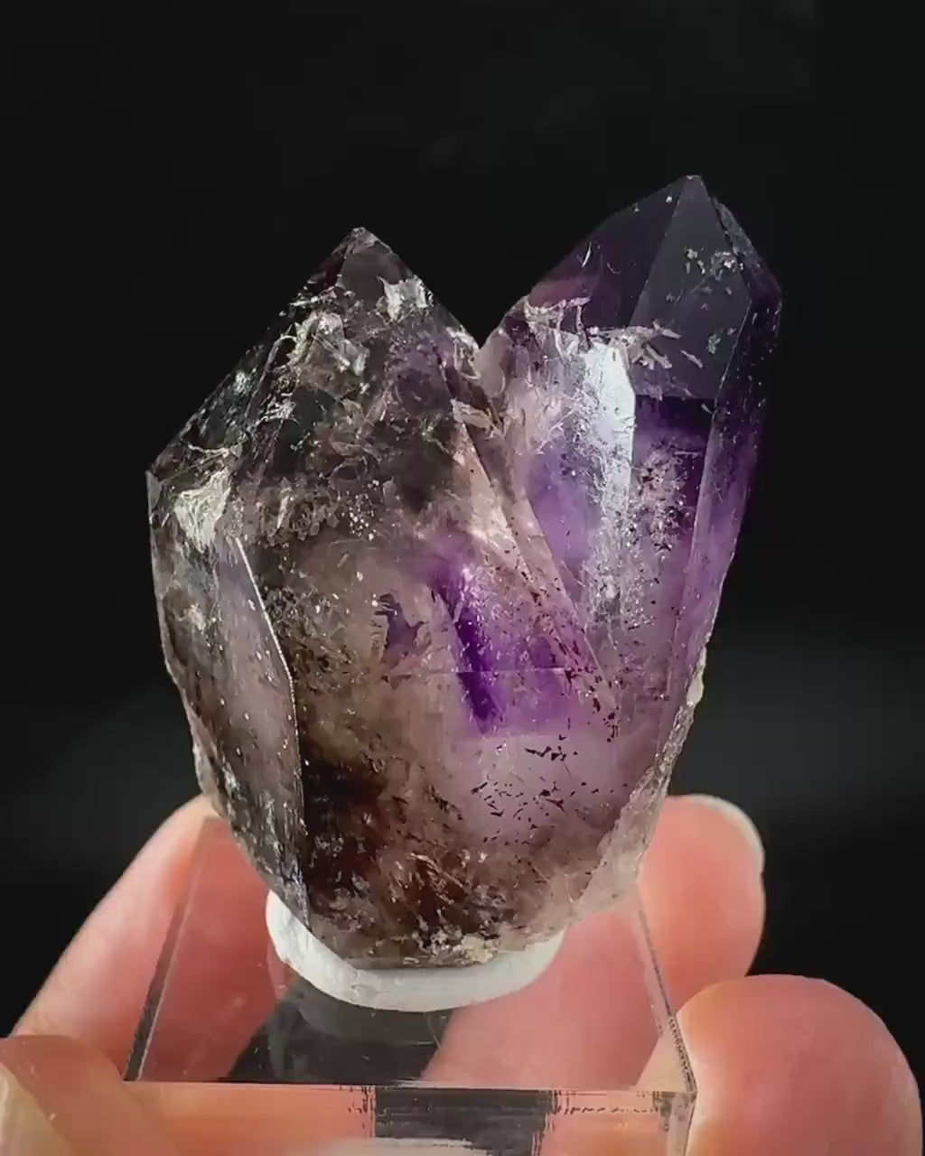 Brandberg Amethyst (Namibia) | natural amethyst crystal, purple amethyst, mineral specimen