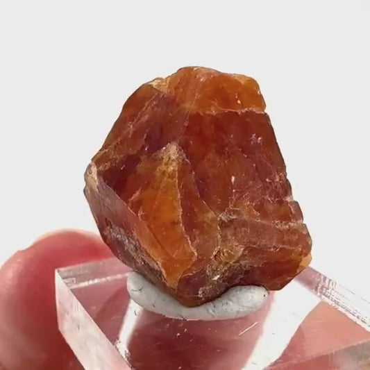 Scheelite (Pakistan) | natural orange scheelite, scheelite crystal, mineral specimen, rare crystals
