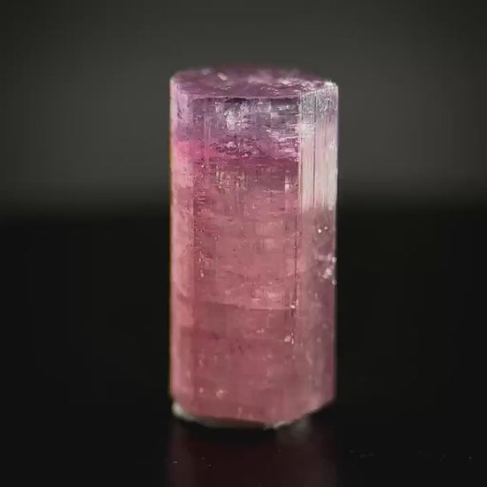 Elbaite Tourmaline | Pink & Purple Crystal, mineral specimen from Paprok